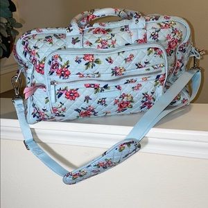 Vera Bradley Water Bouquet Weekender Travel Bag